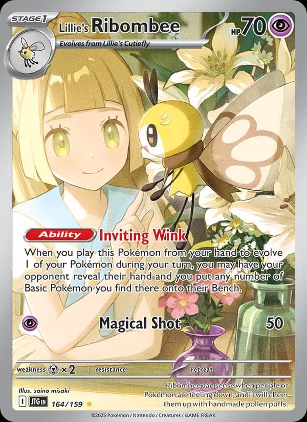Lillie's Ribombee 164/159 from Journey Together