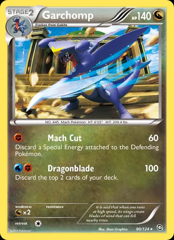 Garchomp 90/124 from Dragons Exalted