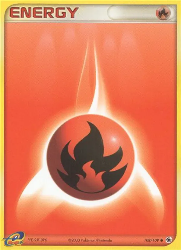 Fire Energy 108/109 from EX Ruby & Sapphire