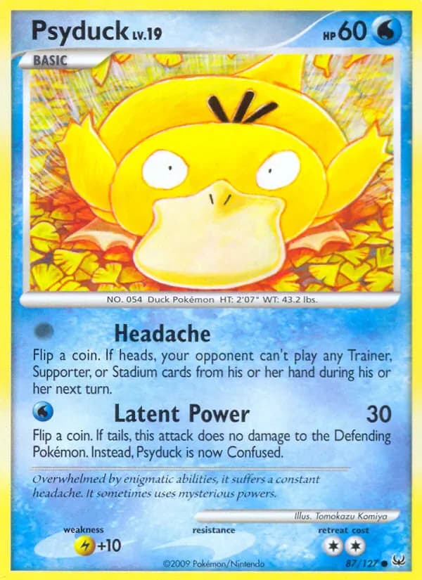 Psyduck 87/127 from Platinum