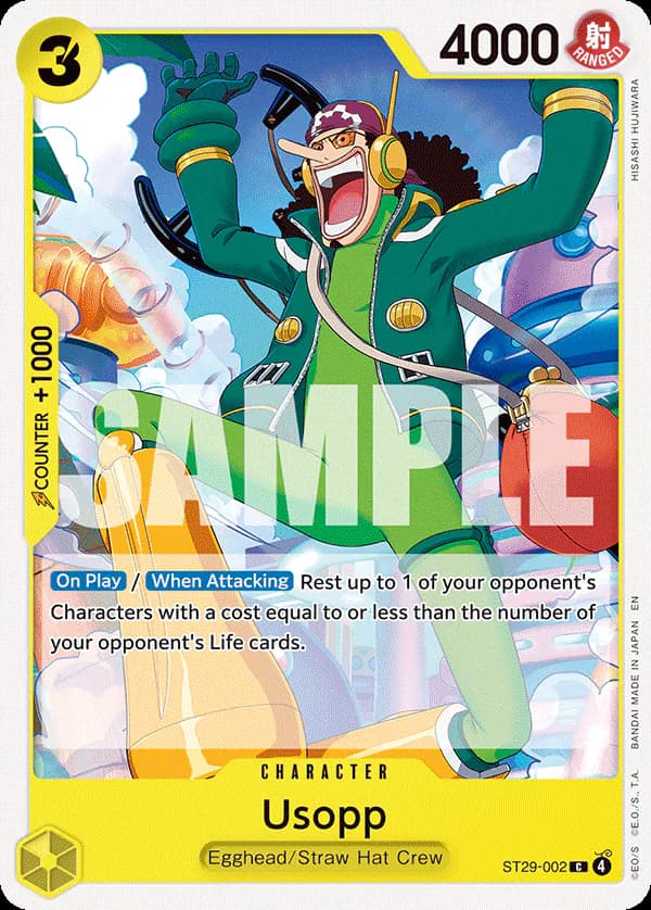 Usopp ST29-002 Standard printing