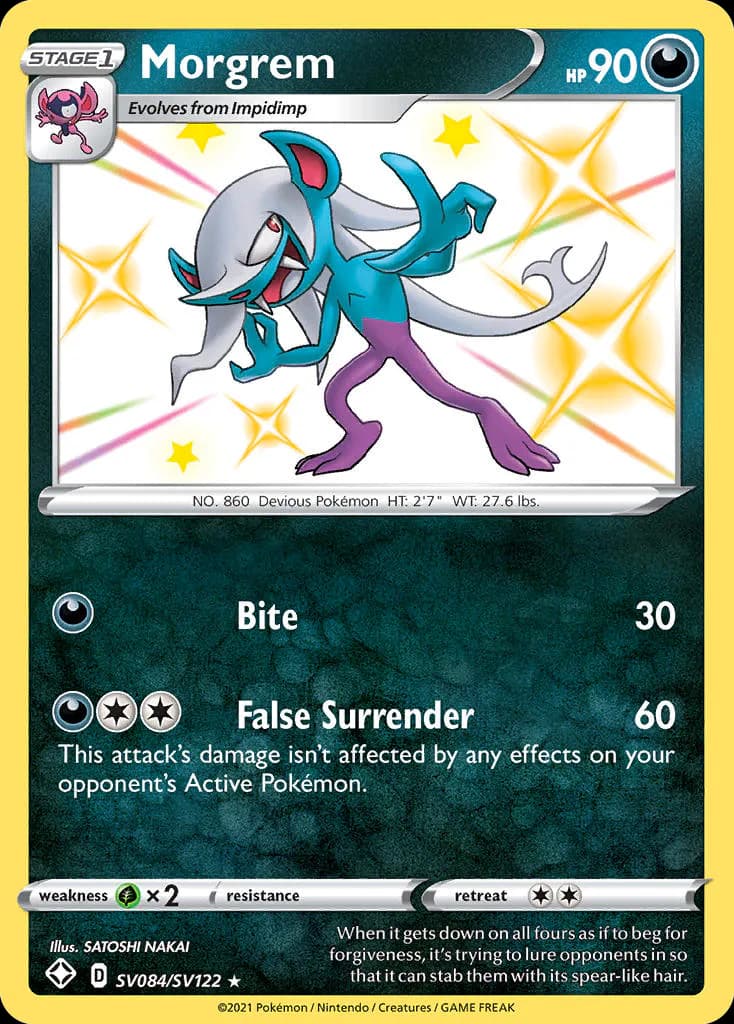 Morgrem SV084/SV122 from Shining Fates