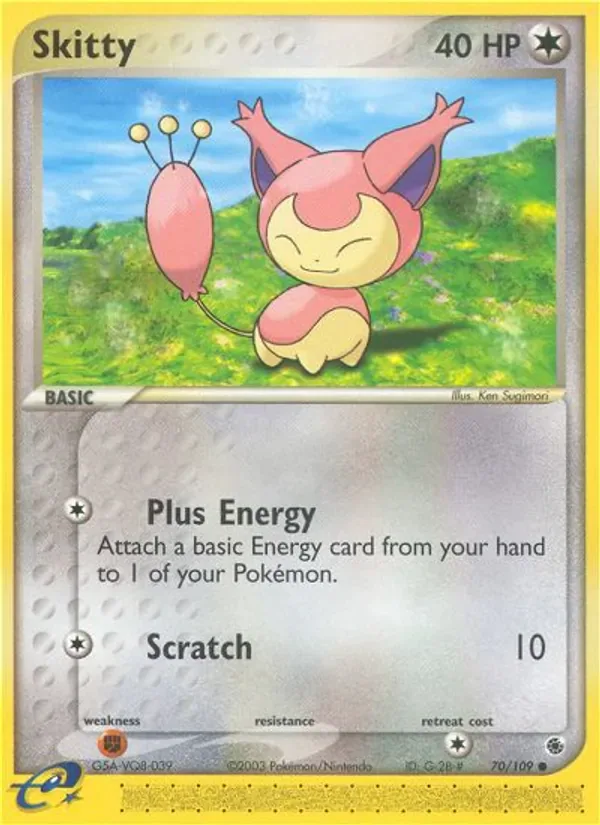 Skitty 70/109 from EX Ruby & Sapphire