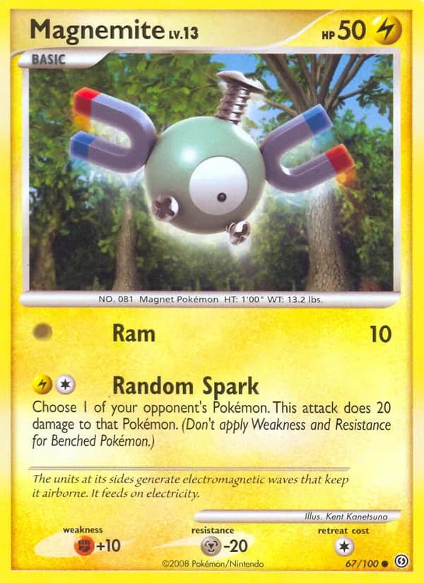 Magnemite 67/100 from Stormfront