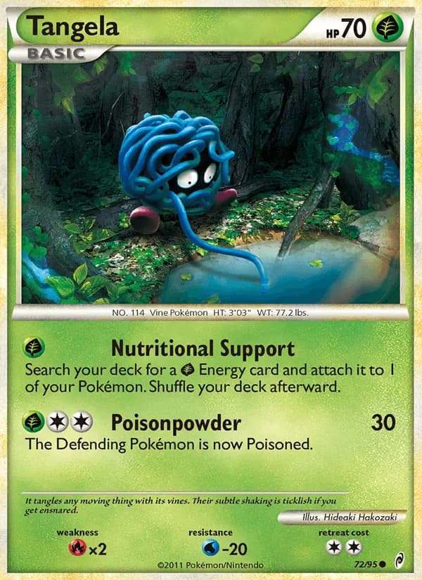 Tangela 72/95 from Call of Legends