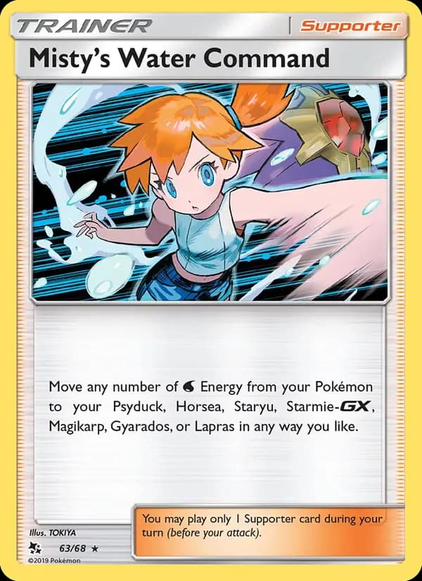 Misty’s Water Command 63/68 from Hidden Fates