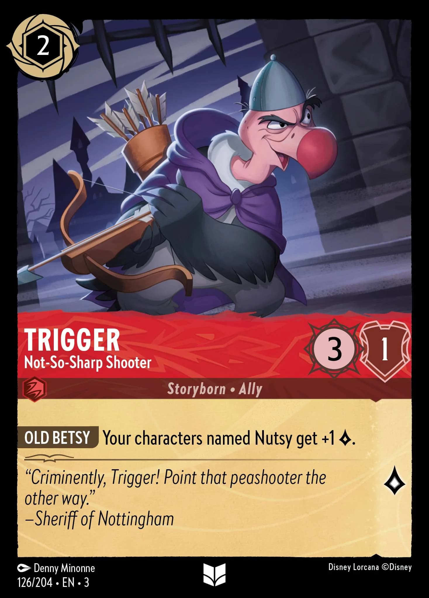 Trigger - Not-So-Sharp Shooter 126/204 from Into the Inklands