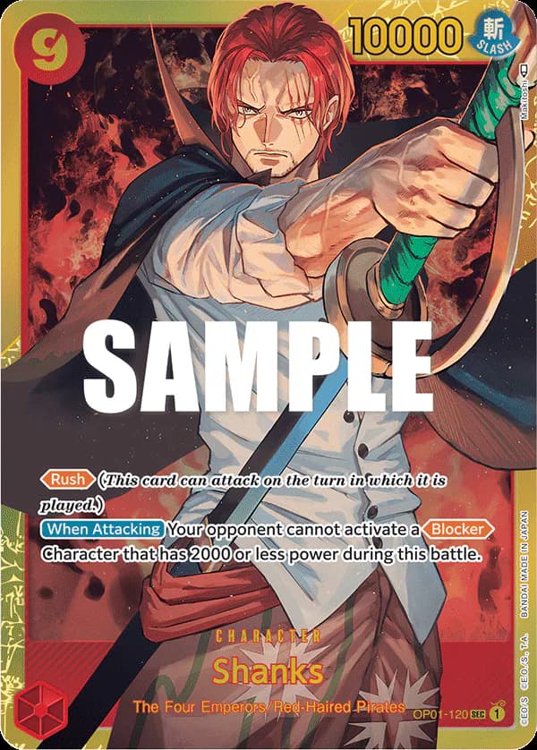 Shanks OP01-120 Standard printing