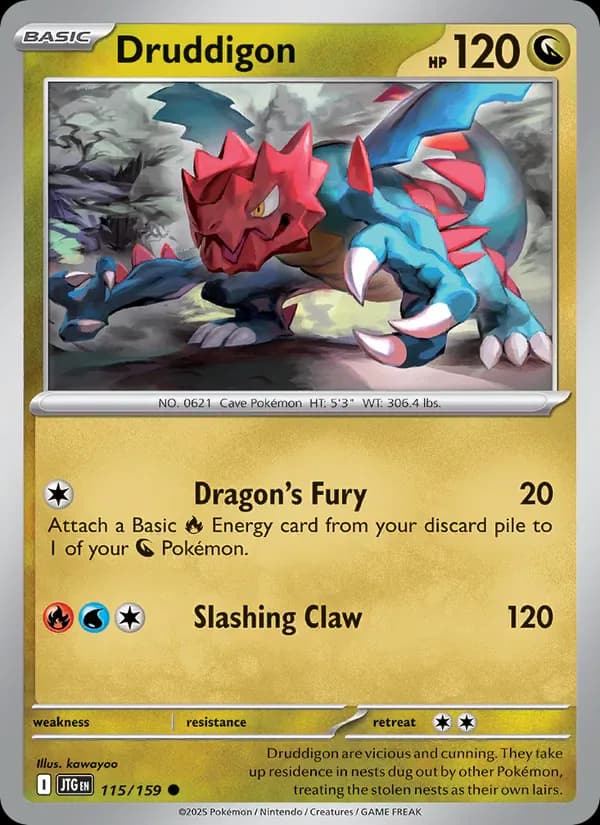 Druddigon 115/159 from Journey Together
