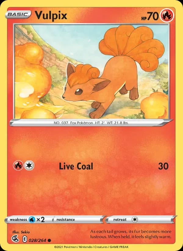 Vulpix 28/264 from Fusion Strike