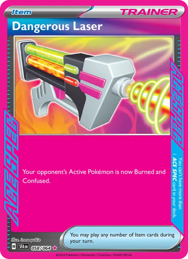 Dangerous Laser 058/64 from Shrouded Fable