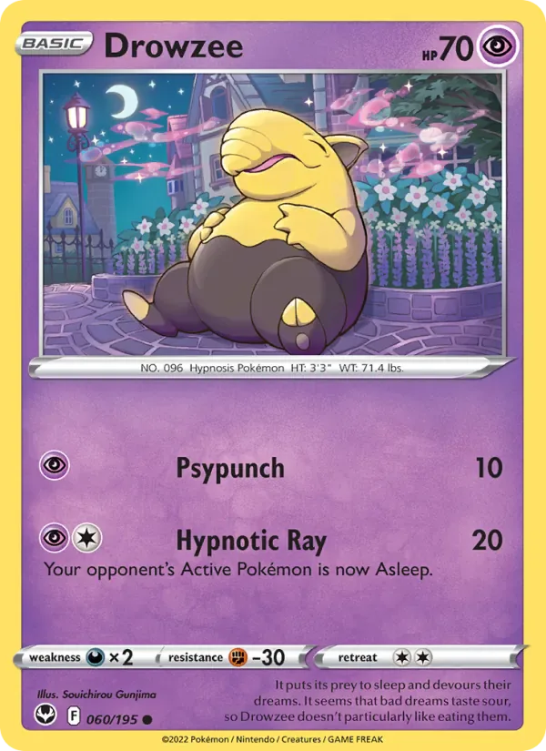 Drowzee 060/195 from Silver Tempest