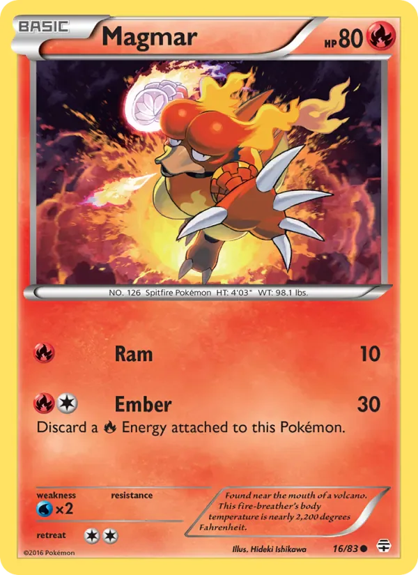 Magmar 16/83 from Generations