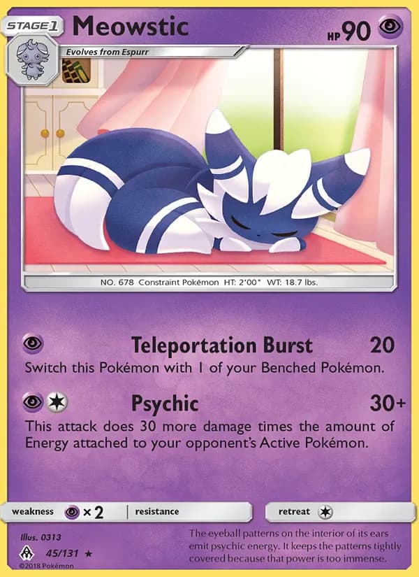 Meowstic 45/131 from Forbidden Light