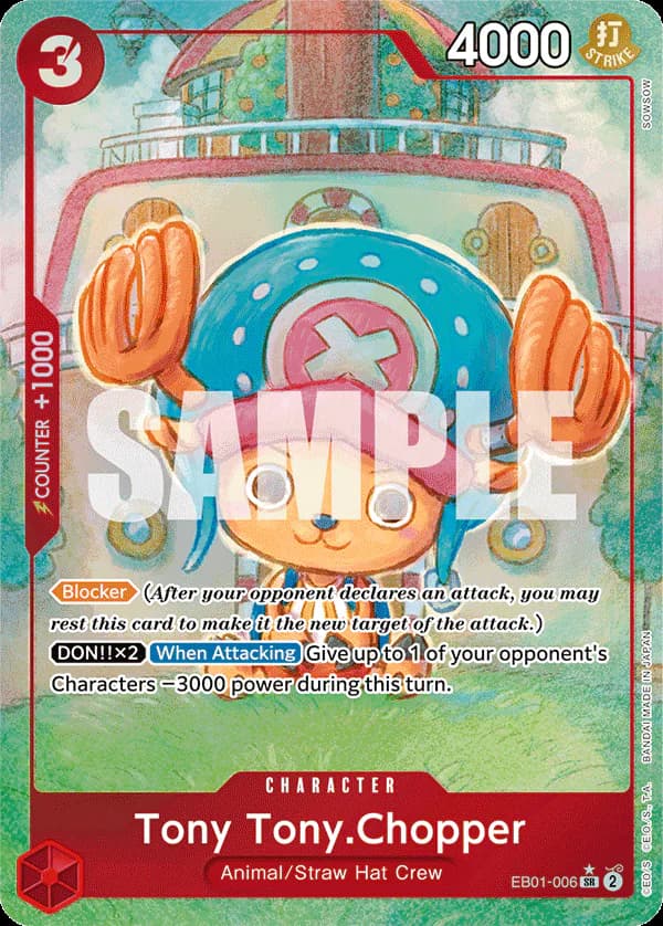 Tony Tony.Chopper EB01-006 Official alternate printing 1