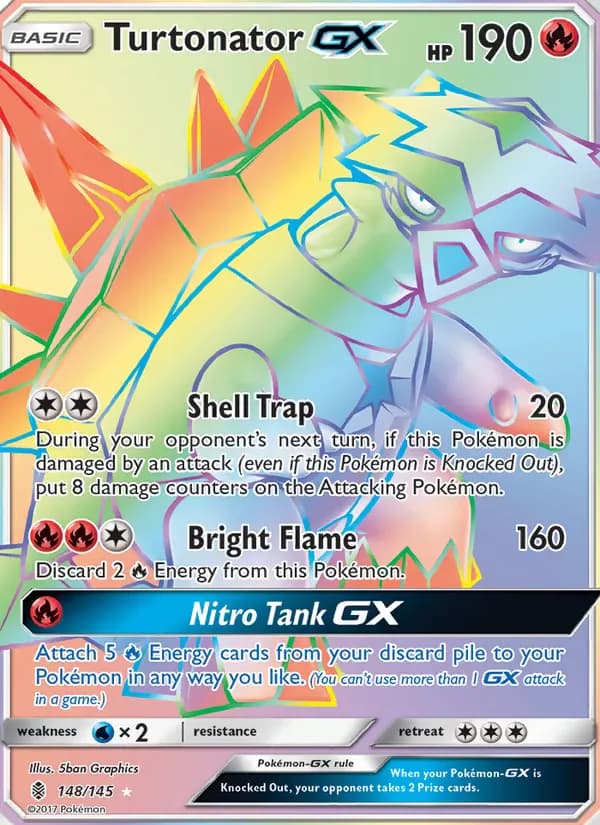 Turtonator GX 148/145 from Guardians Rising
