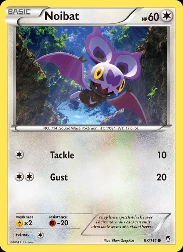 Noibat 87/111 from Furious Fists