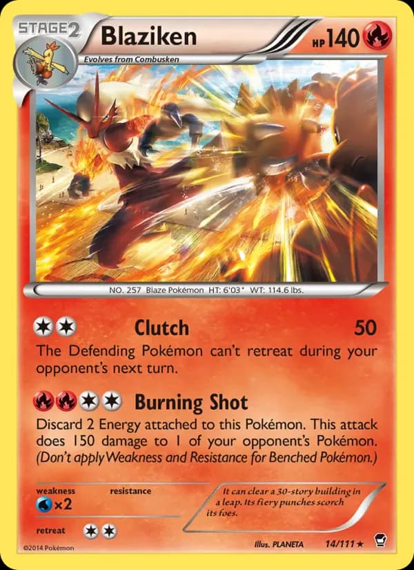 Blaziken 14/111 from Furious Fists