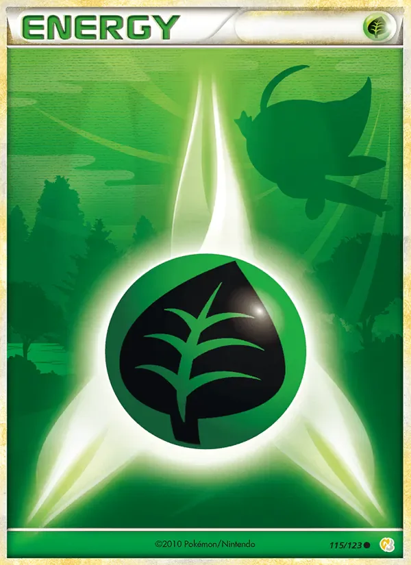Grass Energy 115/123 from HeartGold & SoulSilver