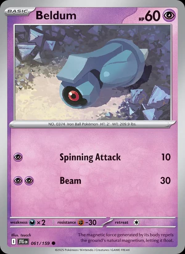 Beldum 061/159 from Journey Together