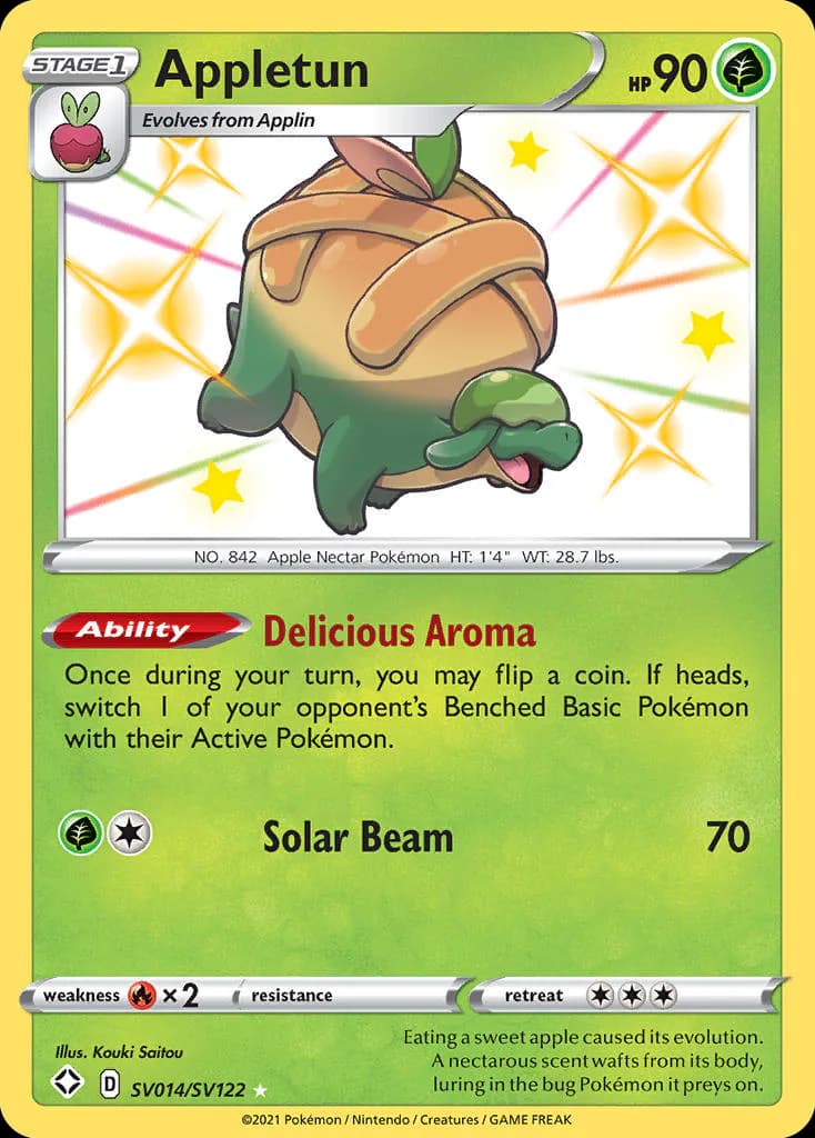 Appletun SV014/SV122 from Shining Fates