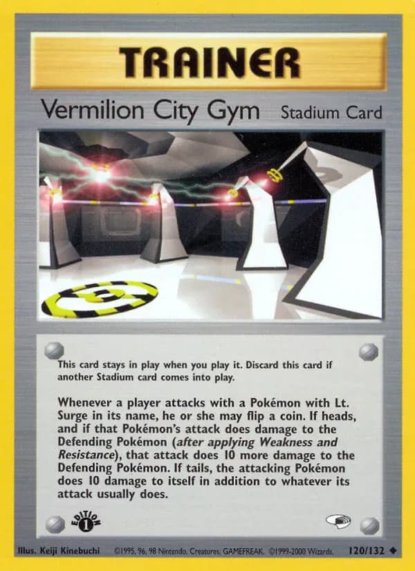 Vermilion City Gym 120/132 from Gym Heroes