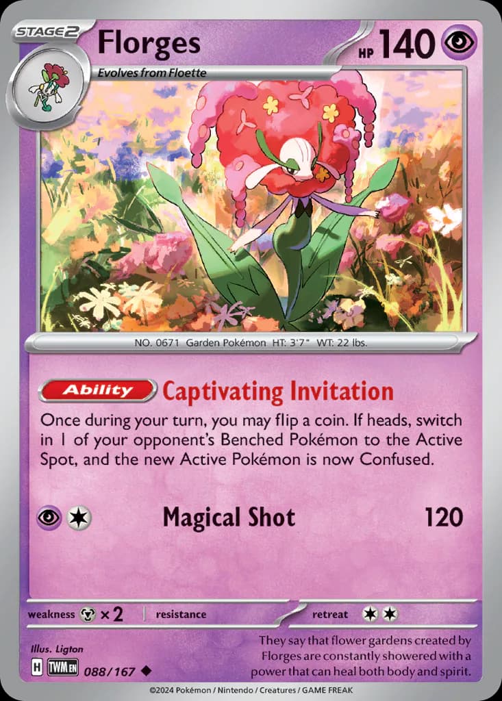 Florges 088/167 from Twilight Masquerade