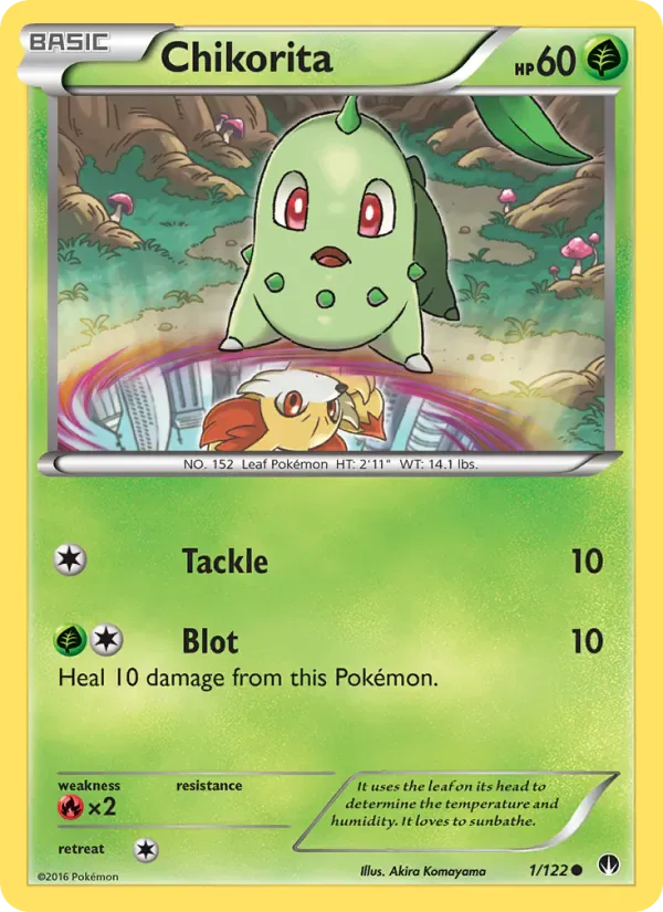 Chikorita 1/122 from BREAKpoint