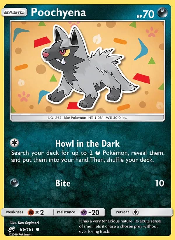 Poochyena 86/181 from Team Up