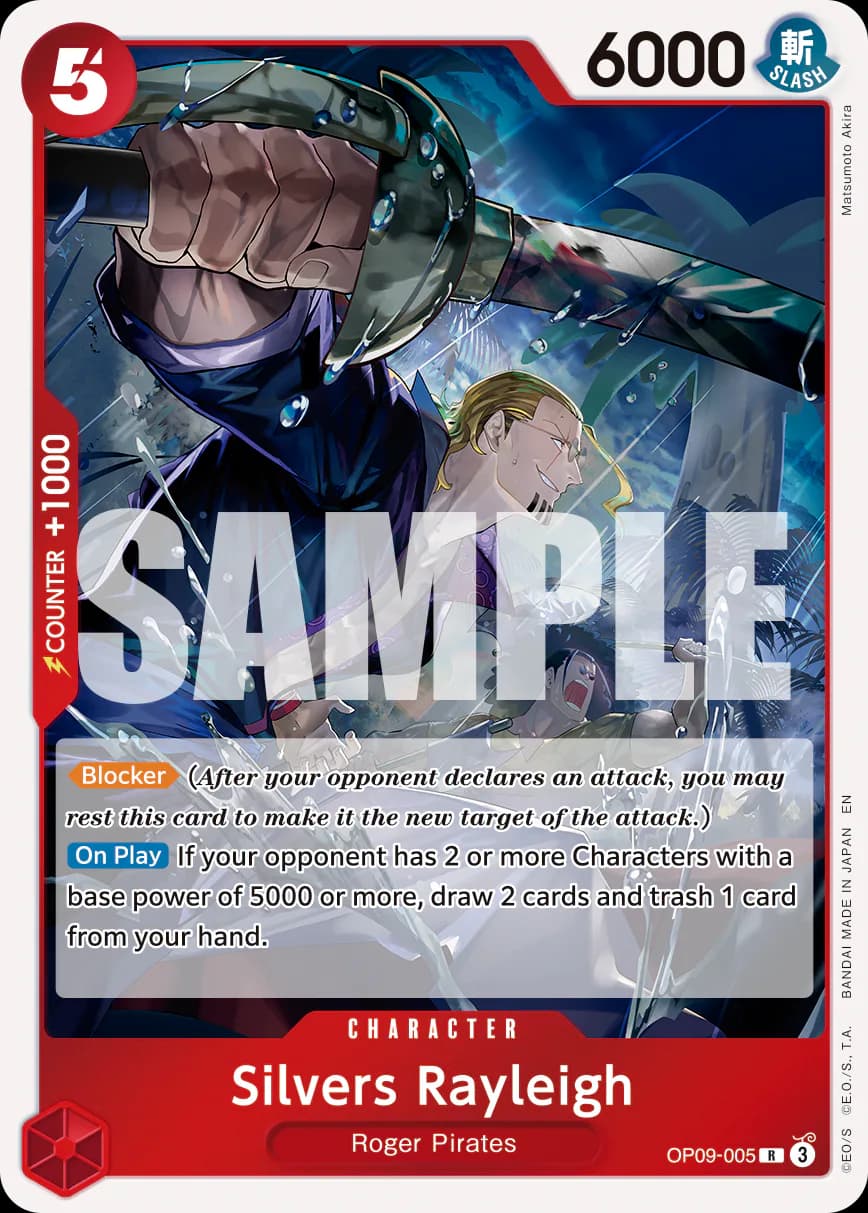 Silvers Rayleigh OP09-005 Official alternate printing r1