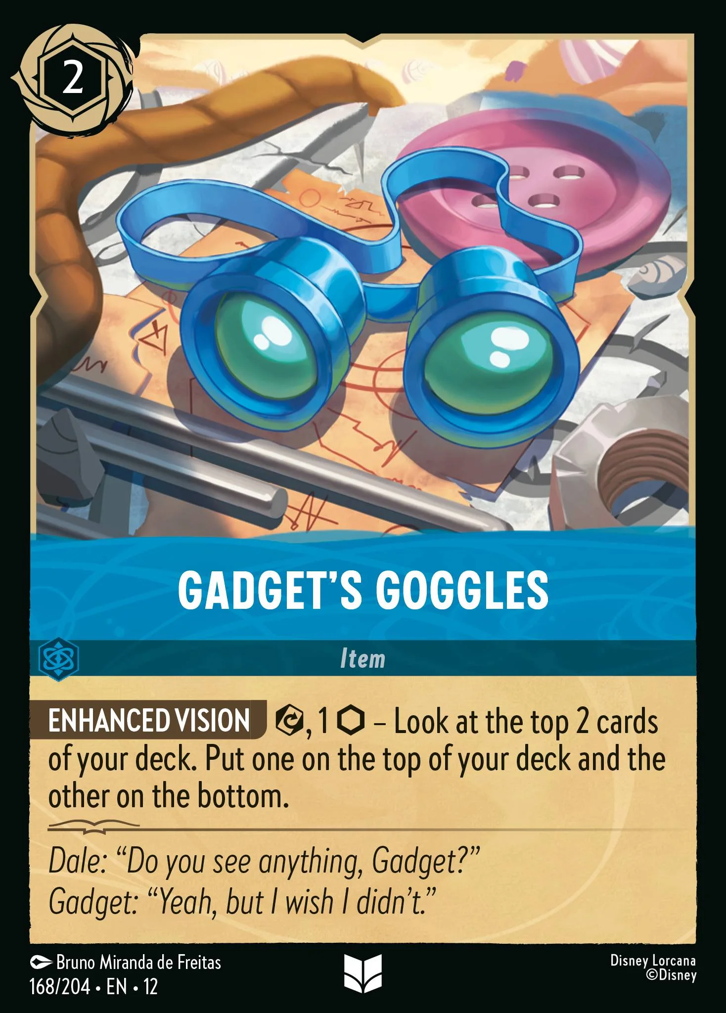 Gadget's Goggles 168/204 from Wilds Unknown