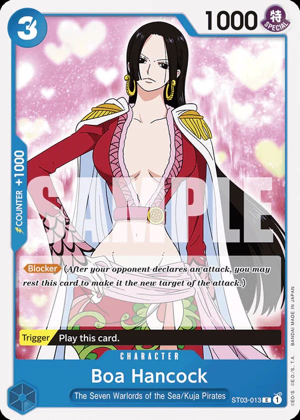 Boa Hancock ST03-013 Official alternate printing r1