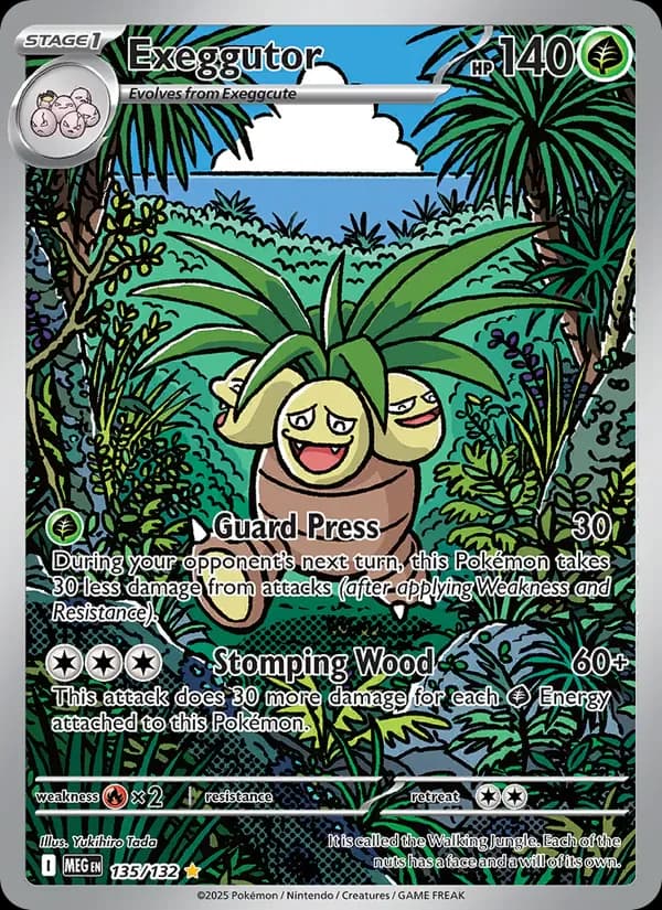 Exeggutor 135/132 from Mega Evolution