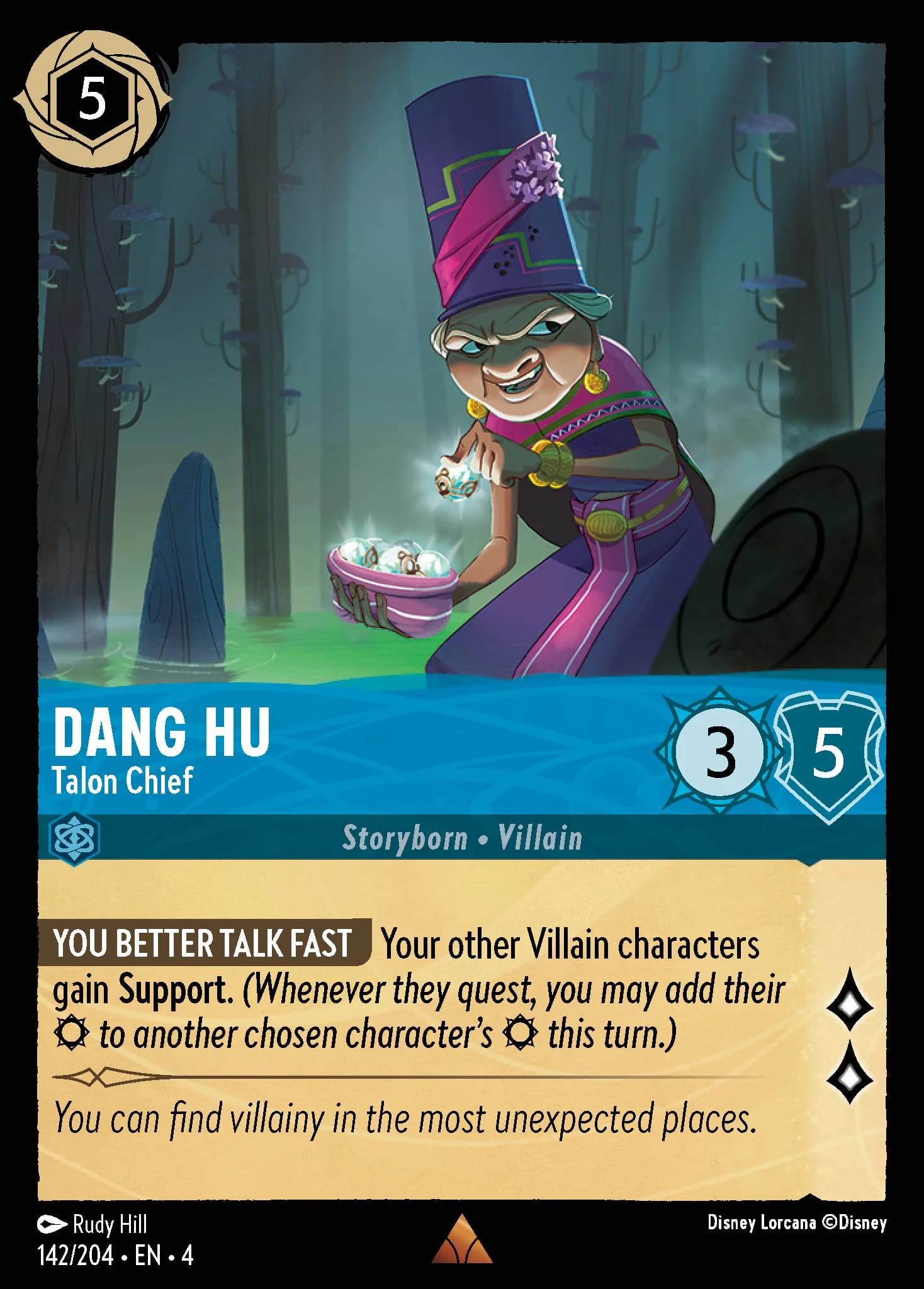 Dang Hu - Talon Chief 142/204 from Ursula's Return