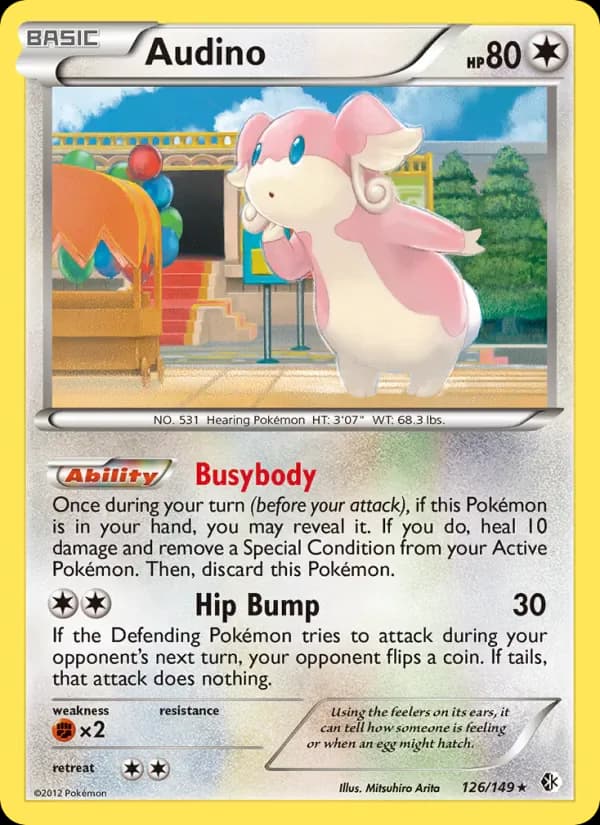 Audino 126/149 from Boundaries Crossed