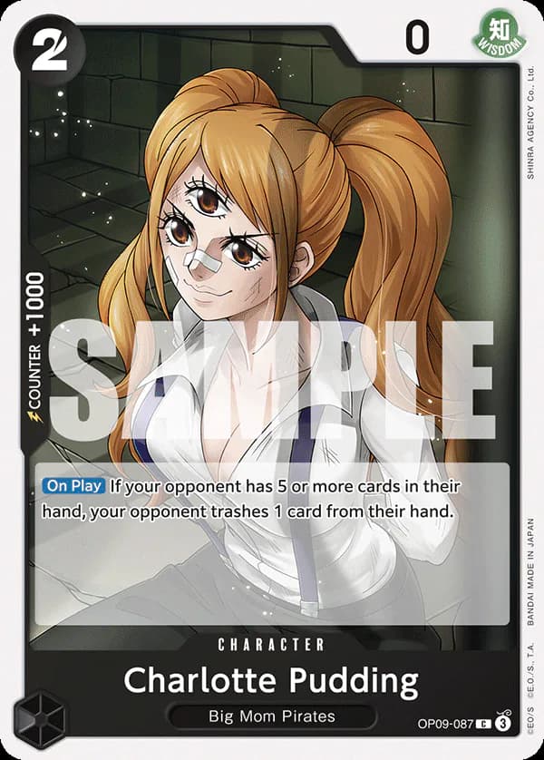 Charlotte Pudding OP09-087 Standard printing