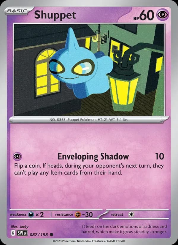 Shuppet 087/198 from Scarlet & Violet Base Set