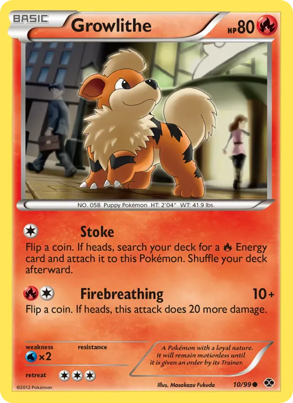 Growlithe 10/99 from Next Destinies