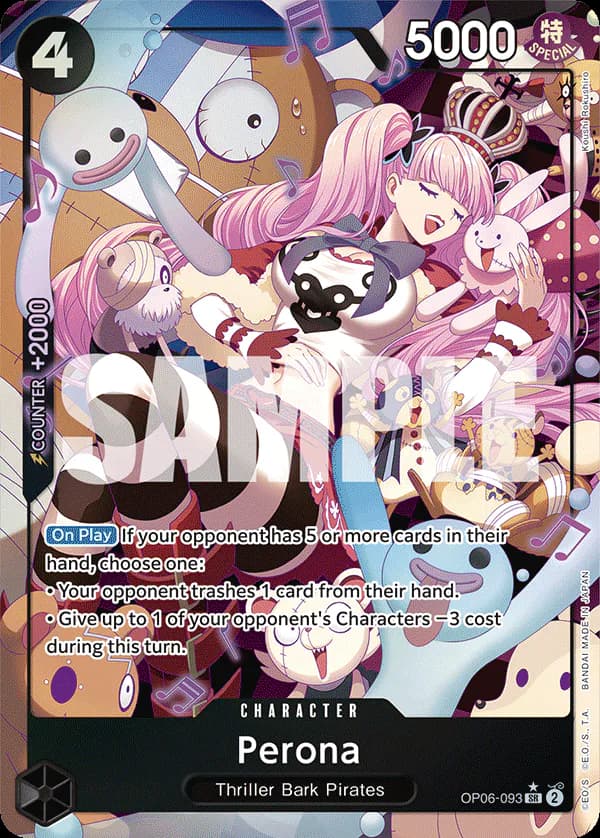 Perona OP06-093 Official alternate printing 1