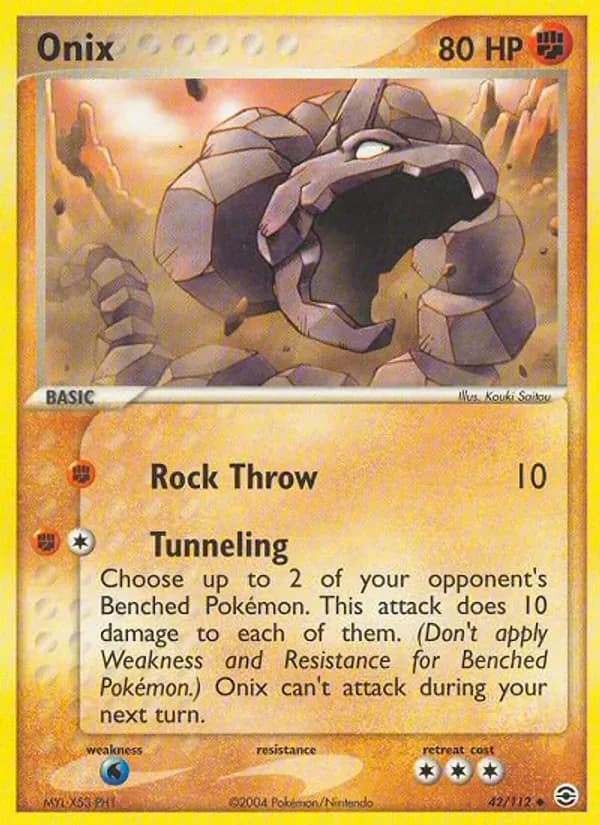 Onix 42/112 from EX FireRed & LeafGreen
