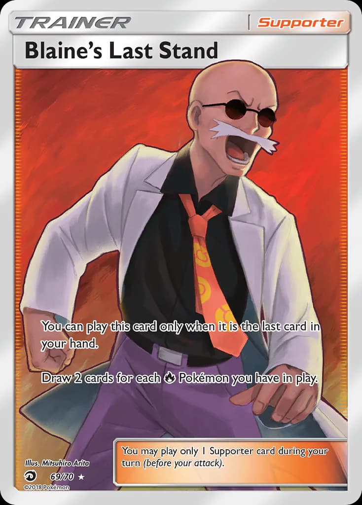 Blaine’s Last Stand 69/70 from Dragon Majesty
