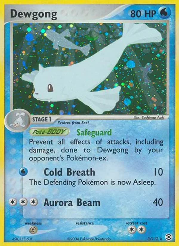 Dewgong 3/112 from EX FireRed & LeafGreen