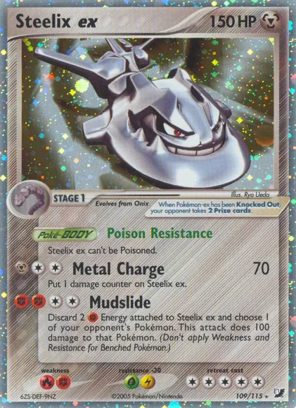 Steelix ex 109/115 from EX Unseen Forces
