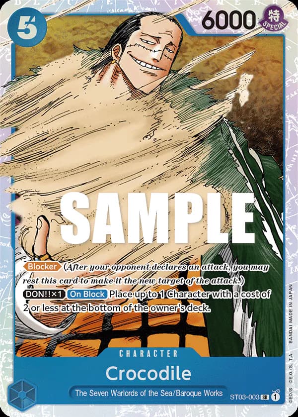 Crocodile ST03-003 Standard printing