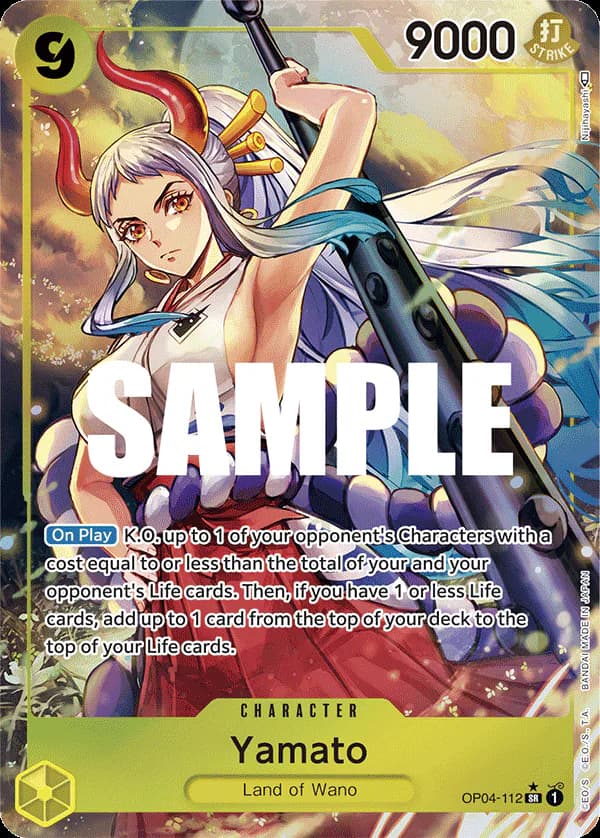 Yamato OP04-112 Official alternate printing 1