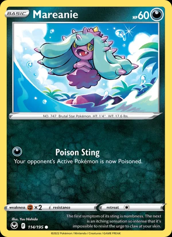 Mareanie 114/195 from Silver Tempest