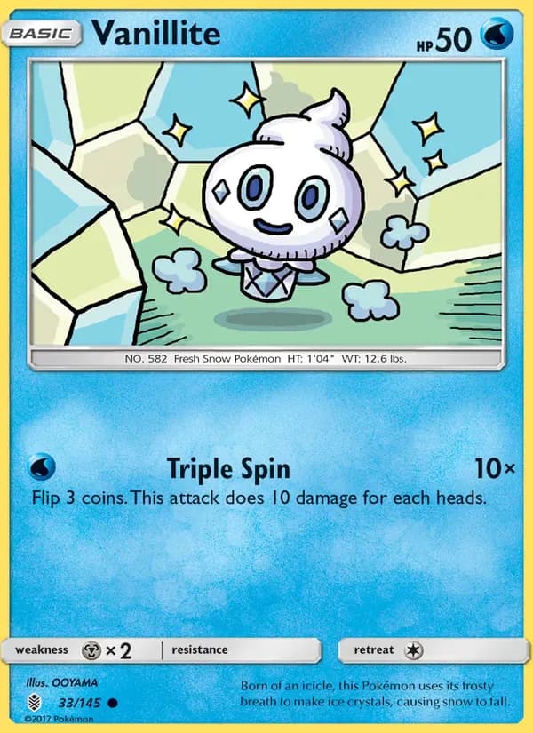 Vanillite 33/145 from Guardians Rising