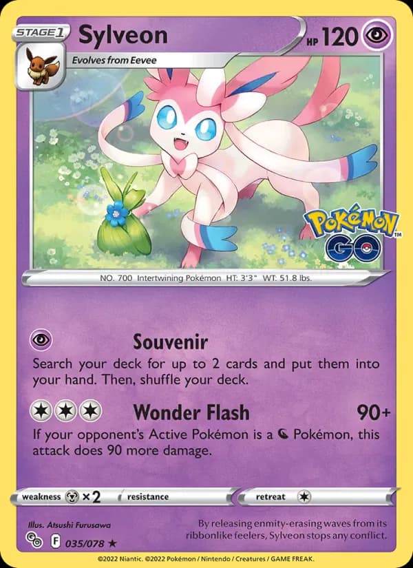 Sylveon 035/78 from Pokemon GO