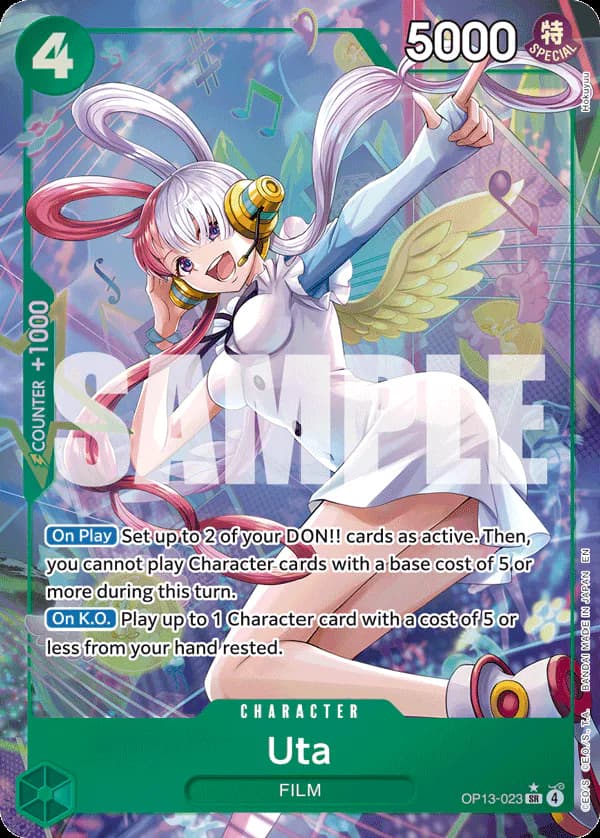 Uta OP13-023 Official alternate printing 1