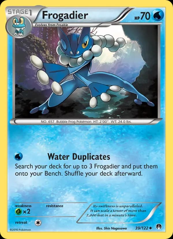 Frogadier 39/122 from BREAKpoint